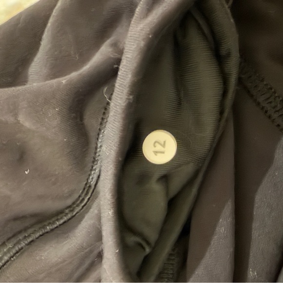 Lululemon Black Leggings Size 12 - Picture 5 of 5